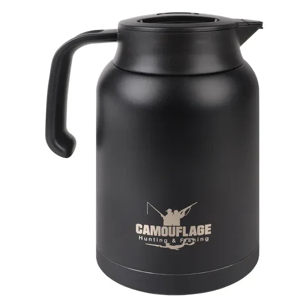 1.2L Thermos Flask - Black