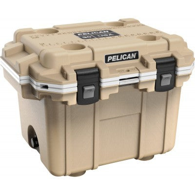 30QT Elite Cooler (28 Liters)-TANWHT