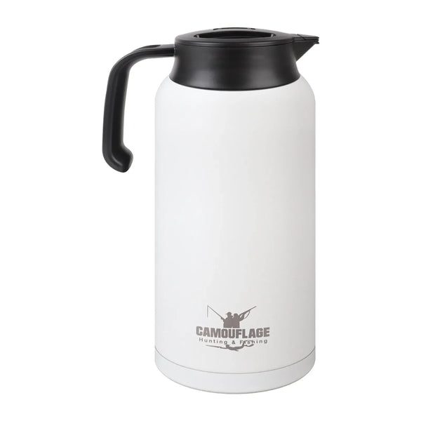 2L Thermos Flask - White