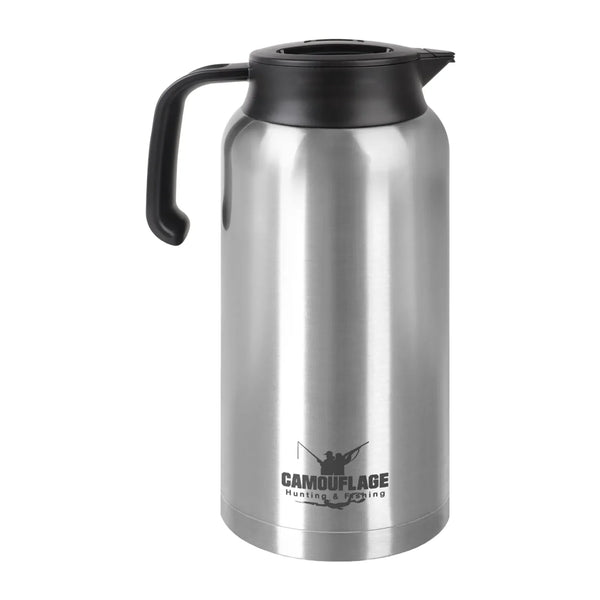 2L Thermos Flask - Silver