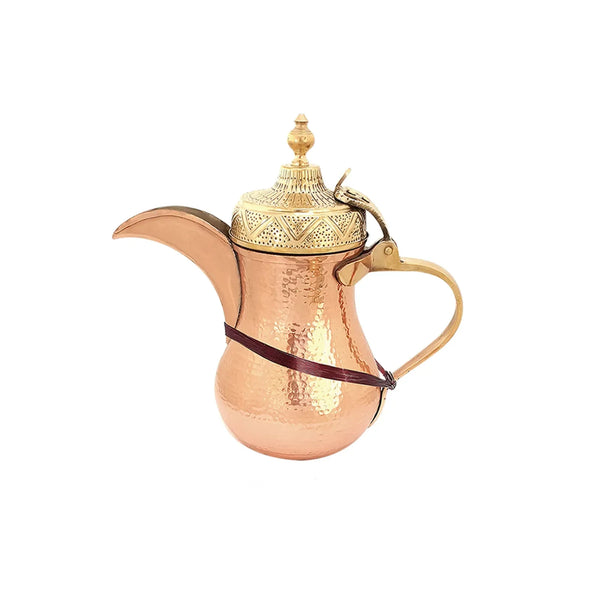 Baghdadi Dallah Red Copper 2000 ml