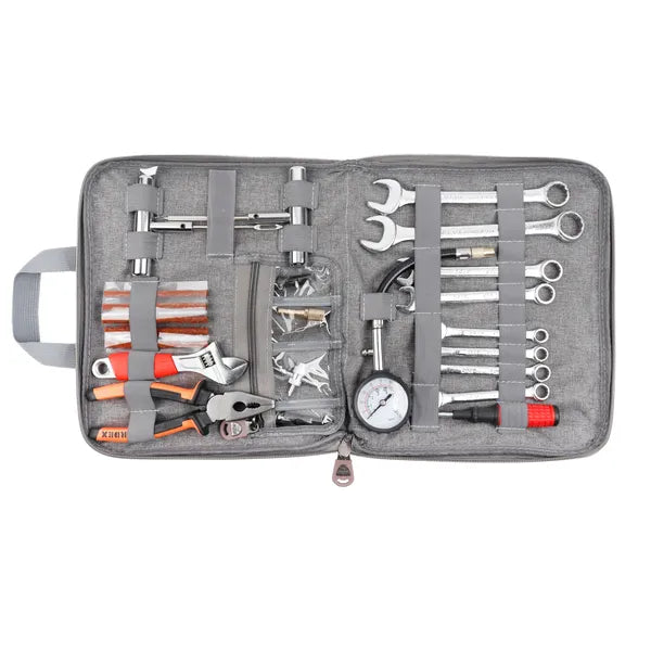 Complete tire repair kit