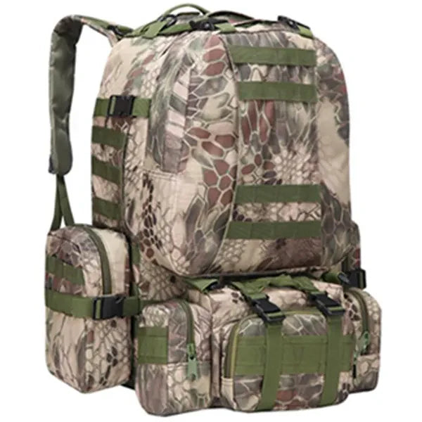 3 Piece Camouflage Bag - Army