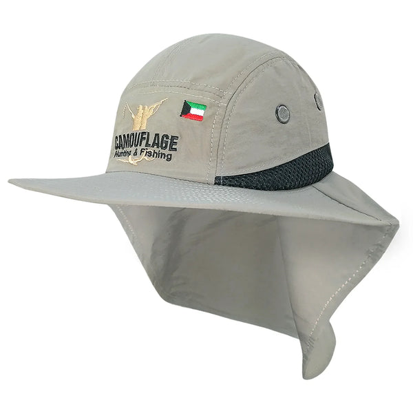 Olive Camouflage Safari Hat