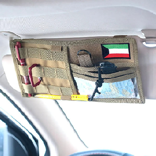 Pockets for Car Sunshade - Khaki