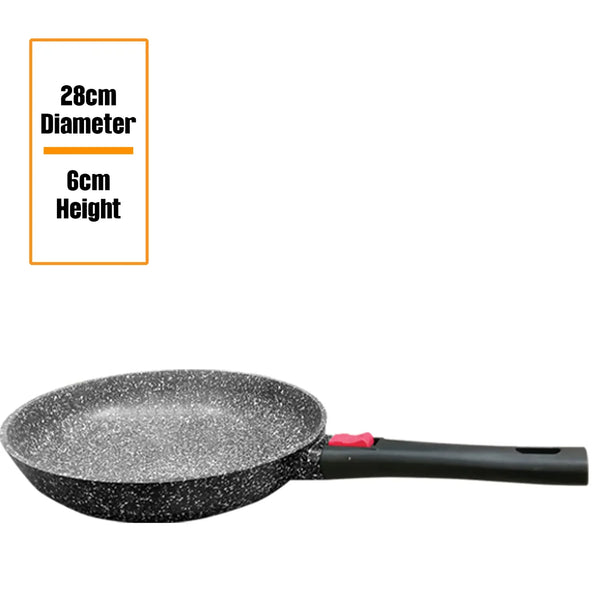 Granite Round Frying Pan 28cm