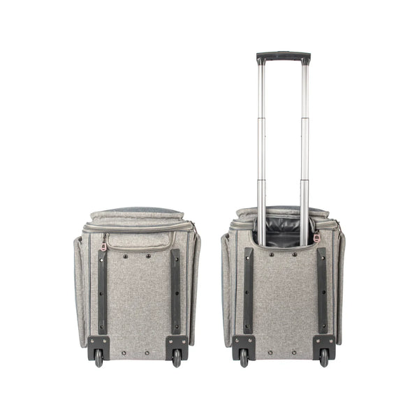 Grey Wheeled Trolley Bag