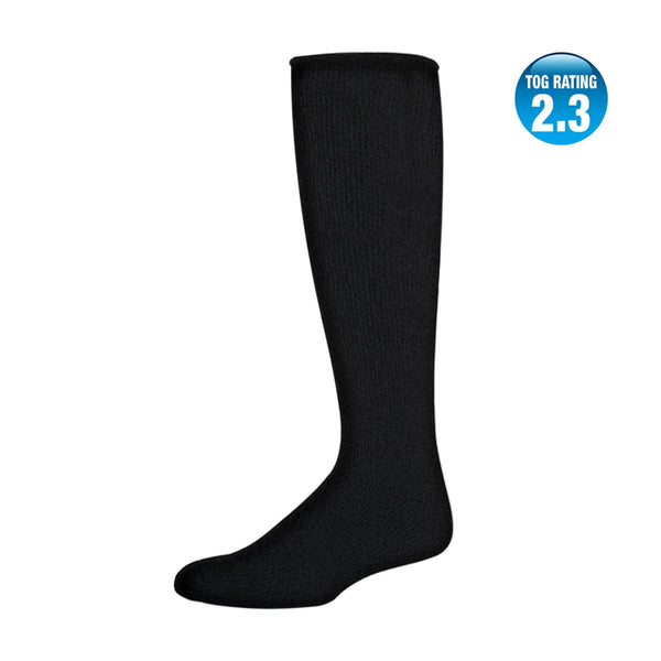 Warm Winter Long Black Socks