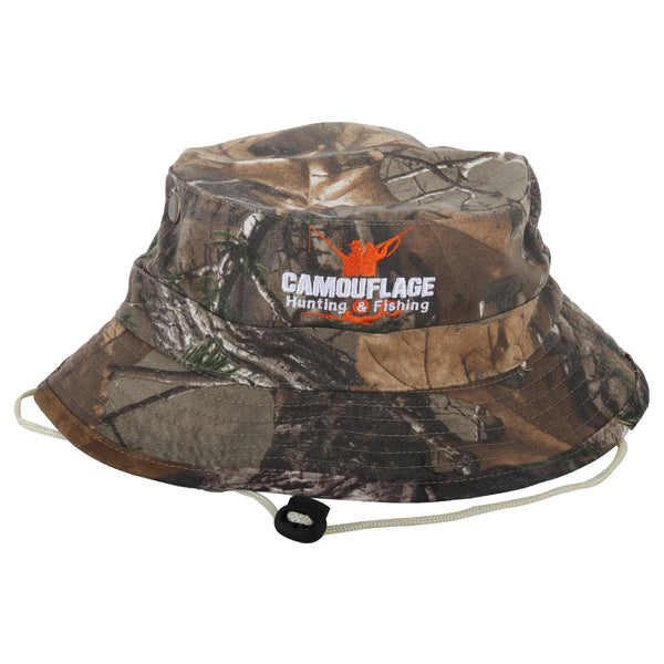 Round Camouflage Hat