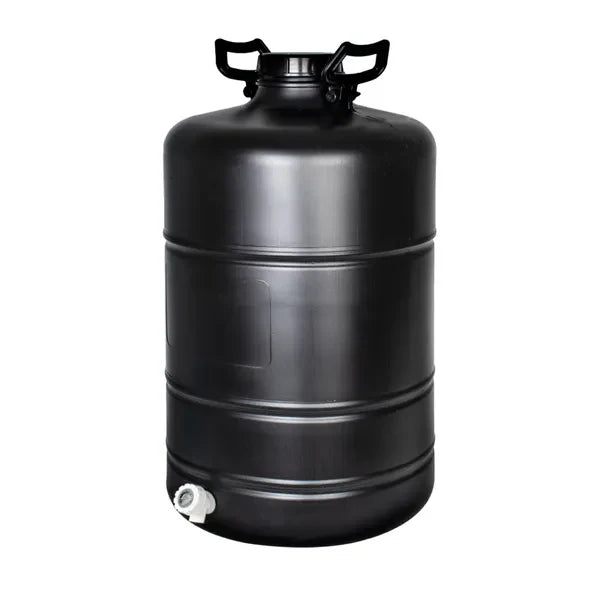 Dram 50 litres black with tap