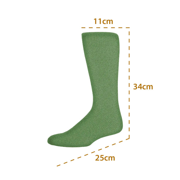 Warm Winter Thermal Socks Green