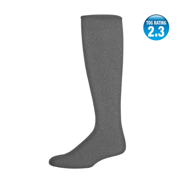 Warm Winter Long Thermal Socks Grey