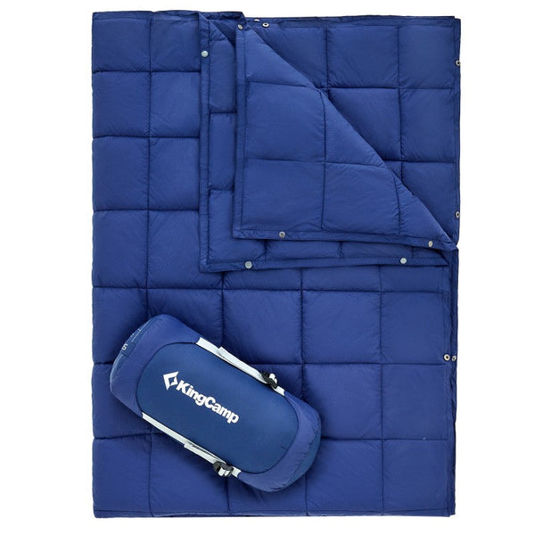 KingCamp 620 FP Lightweight Packable Camping Blanket - Blue KS2224