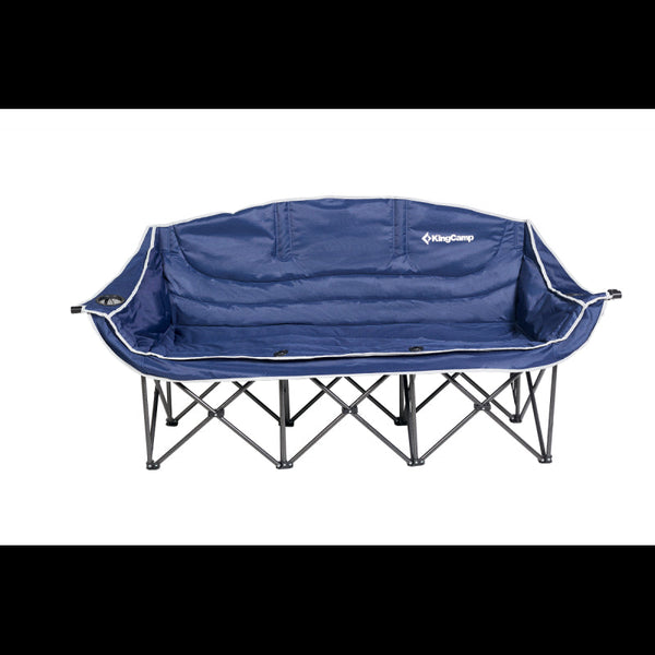 KingCamp Canna C30 Treble Seat Chair All Blue KC2409