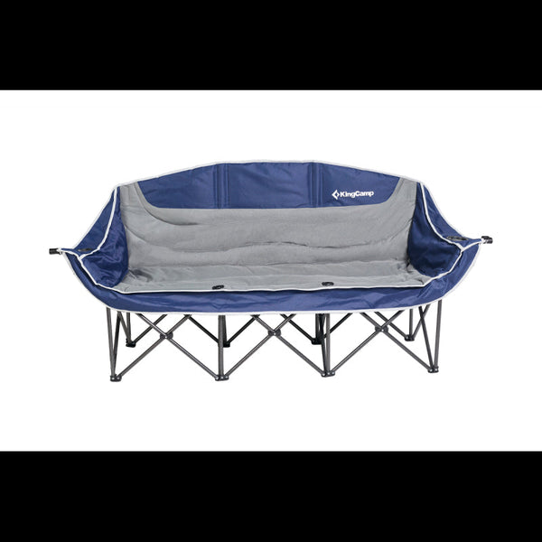 KingCamp Canna C30 Treble Seat Chair Blue/Grey KC2409