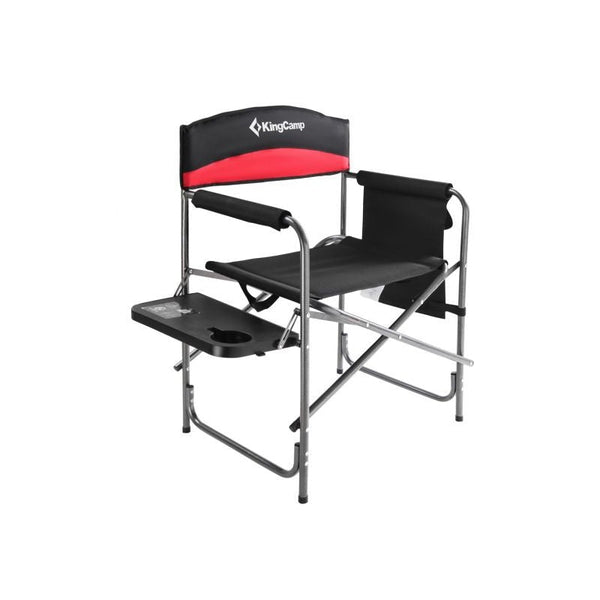 KingCamp HD FOLDING DIRECTOR CHAIR BLACK/RED KC1904