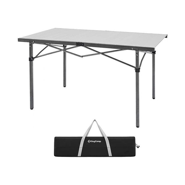 KingCamp Lightweight Aluminum Alloy Folding Roll up Table KC2133