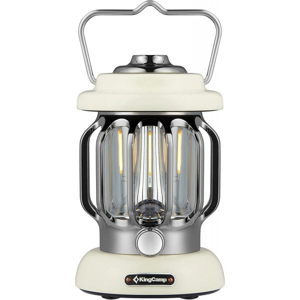 KingCamp PORTABLE RETRO CAMP LIGHT WHITE KL2305