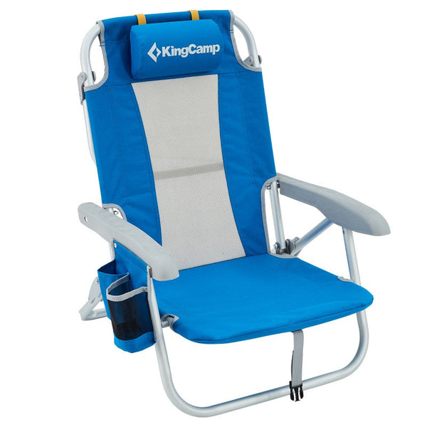 KingCamp Stable Folding Beach Chair KC2104 - Blue